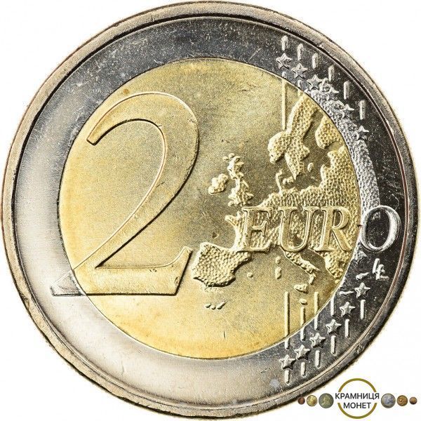 2 евро (Міська ратуша Бремена, двір A,D,F,G,J) Німеччина