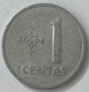 1 цент (Литва) 1991р.