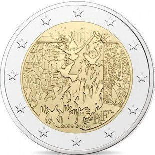 2 евро (30-річчя падіння Берлінської стіни) Франція