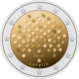 2 евро (Фінансова грамотність) Латвія