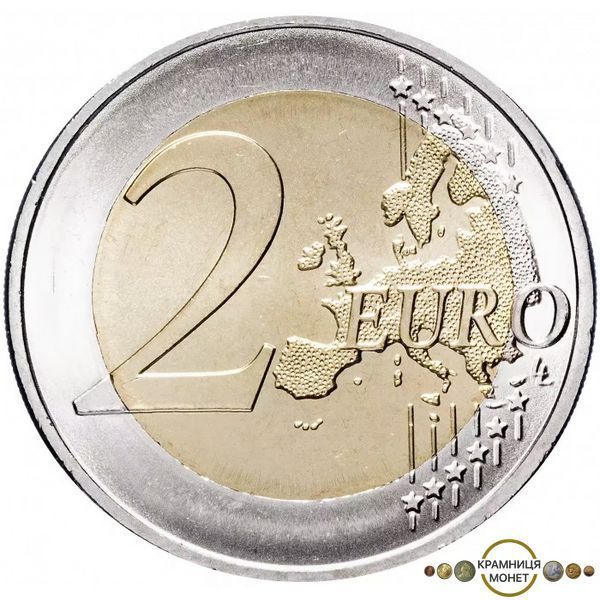 2 евро (Саксонія Цвінгер, двір A,D,F,G,J) Німеччина