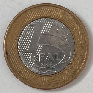 1 реал (Бразилія) 2008р.