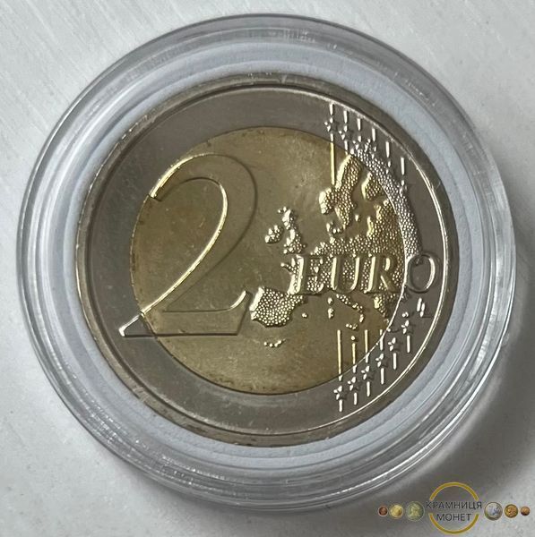 2 евро (35 років програмі Еразмус, двір A,D,F,G,J) Німеччина