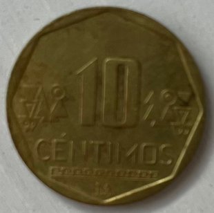 10 сентимів (Перу) 2007р.