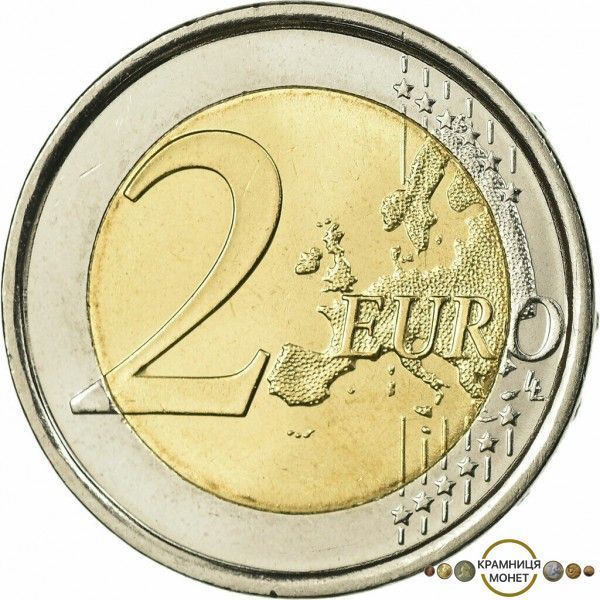 2 евро (Альгамбра, Хенераліфе і Альбайсін в Гранаді) Іспанія