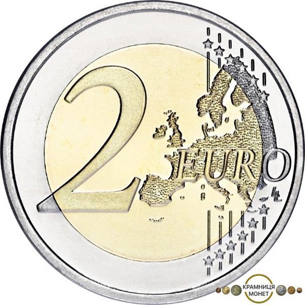 2 евро (25 років підписання митної угоди з ЕС) Андорра