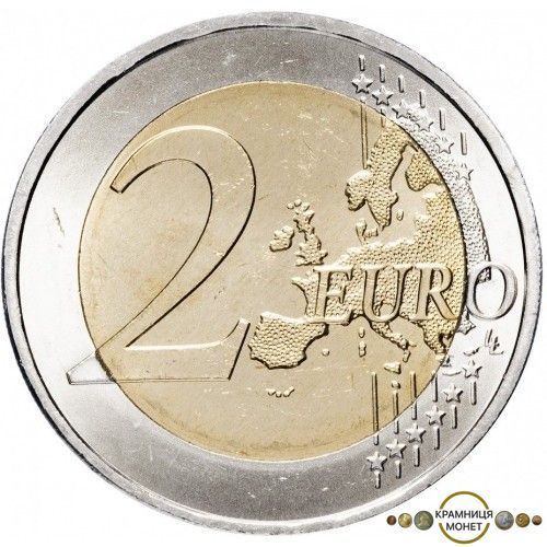 2 евро (Баварія, Замок Нойшванштайн, двір A,D,F,G,J) Німеччина