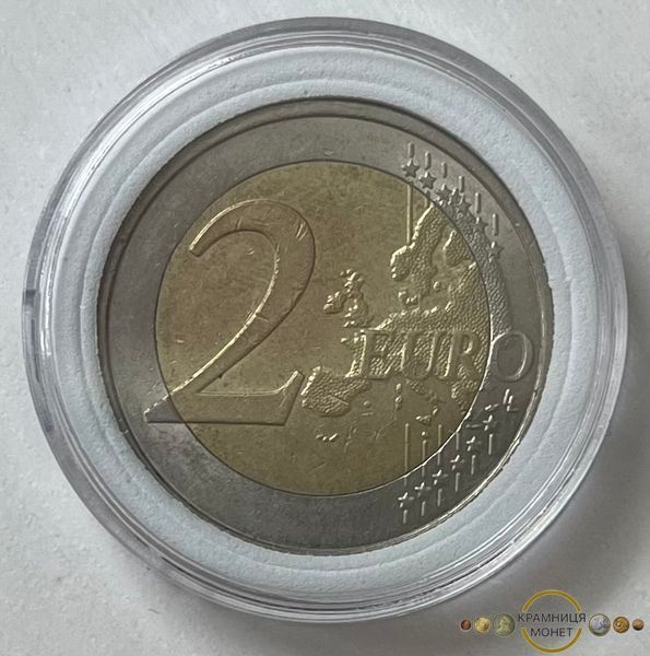 2 евро (Баварія, Замок Нойшванштайн, двір A,D,F,G,J) Німеччина