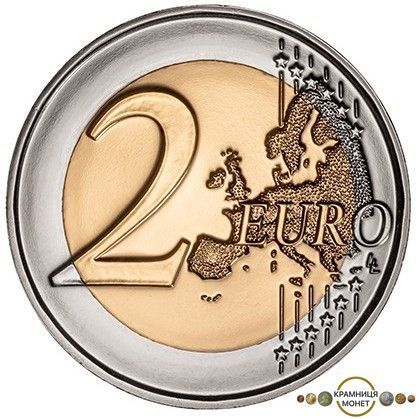 2 евро (730 років університету Коімбри) Португалія