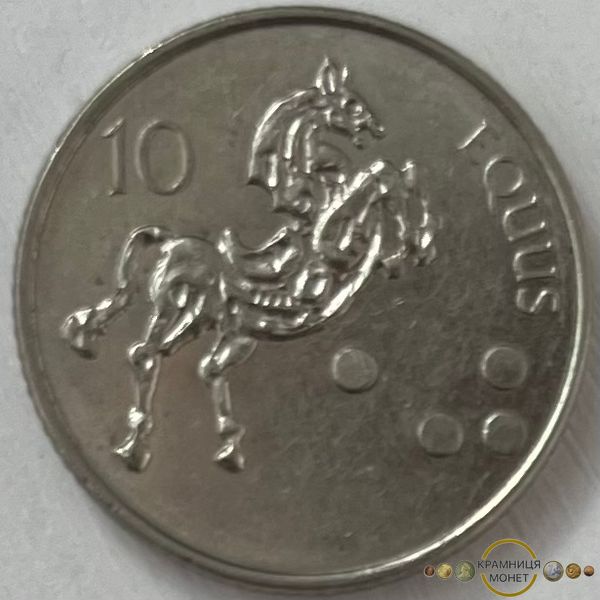 10 толарів (Словенія) 2005р.