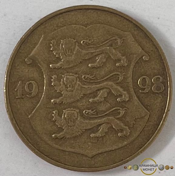 1 крона (Естонія) 1998р.