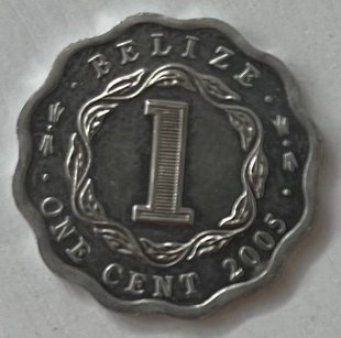 1 цент (Беліз) 2005р.