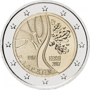 2 евро (Дорога Естонії до незалежності) Естонія