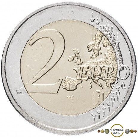 2 евро (Національний гімн) Люксембург