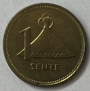 1 сенте (Лесото) 1992р.