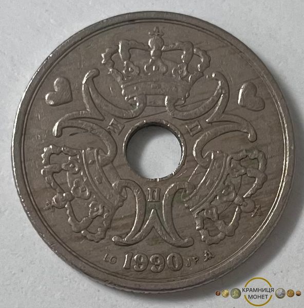 5 крон (Данія) 1990р.