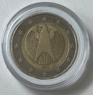 2 евро (Німеччина, регулярний чекан) 2002,2011рр.