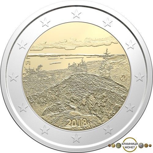 2 евро (Пейзаж Колі) Фінляндія
