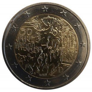 2 евро (30-річчя падіння Берлінської стіни) Німеччина