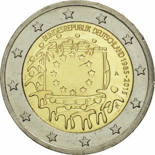 2 евро (30 років прапору ЕС) Німеччина